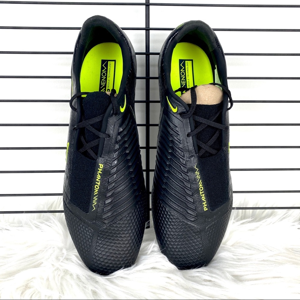 Nike Phantom Venom Elite Black Volt Soccer Cleats - Picture 6 of 8